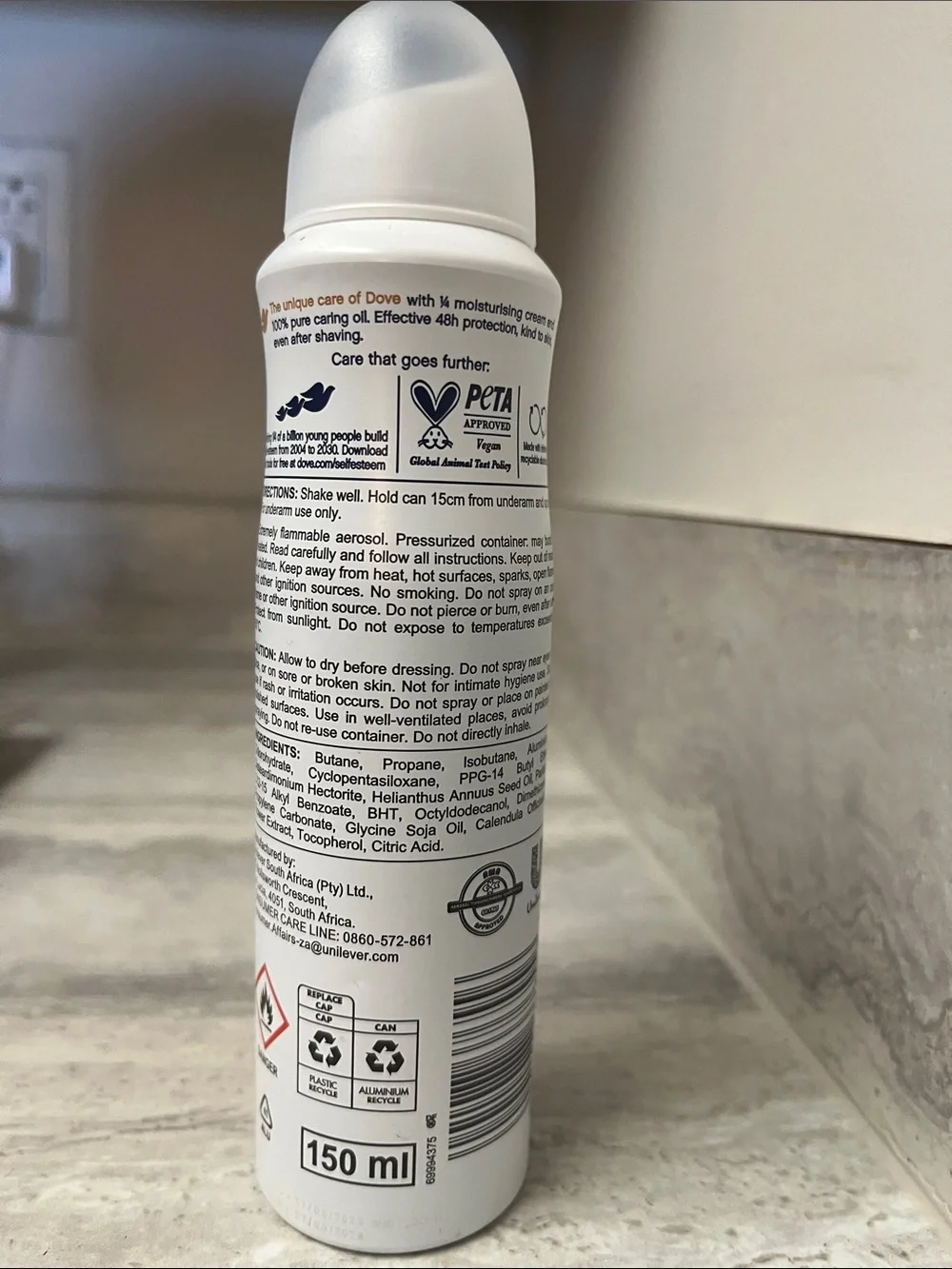 Dove Even Tone Moisturising Cream Antiperspirant